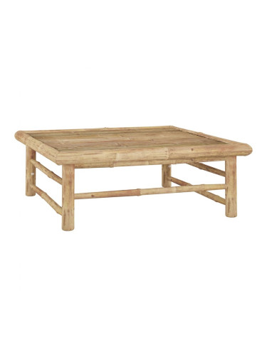 Sonata H Градинска маса, 65x65x30 см, бамбук