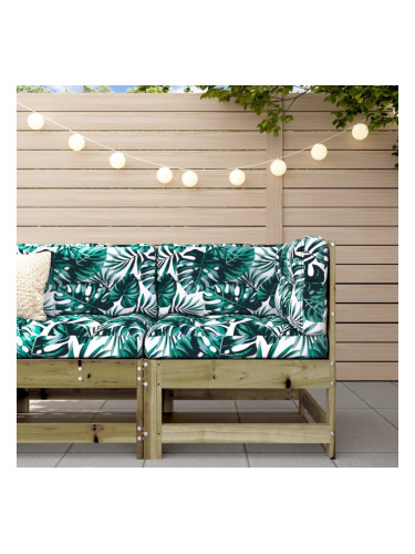 Sonata H Градински ъглов диван, импрегниран бор