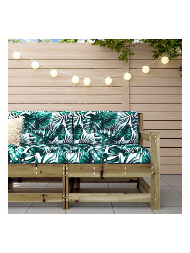 Sonata H Градински ъглов диван, импрегниран бор