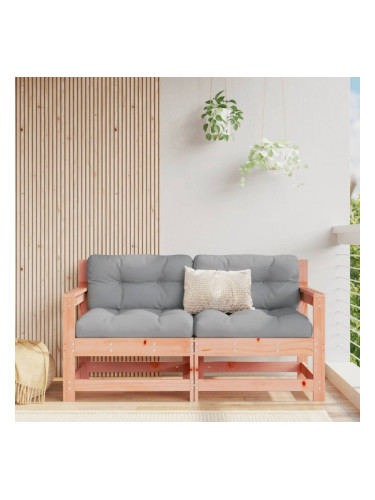 Sonata H Градински ъглови дивани, 2 бр, дугласка дървесина масив