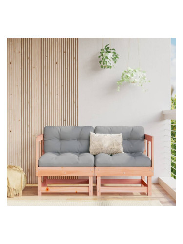 Sonata H Градински ъглови дивани, 2 бр, дугласка дървесина масив