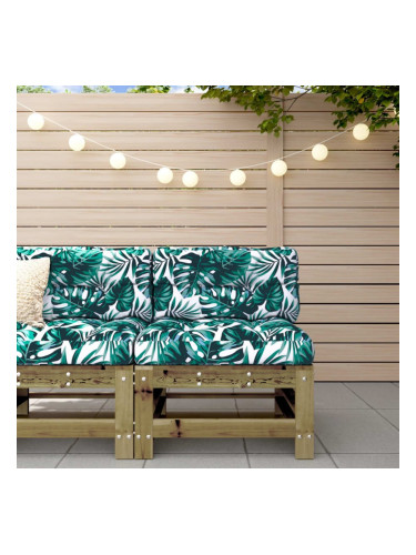 Sonata H Градински средни диван, импрегниран бор