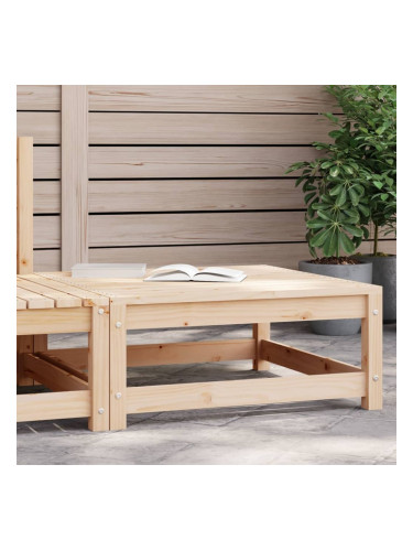 Sonata H Градинска табуретка, 70x70x30 см, бор масив