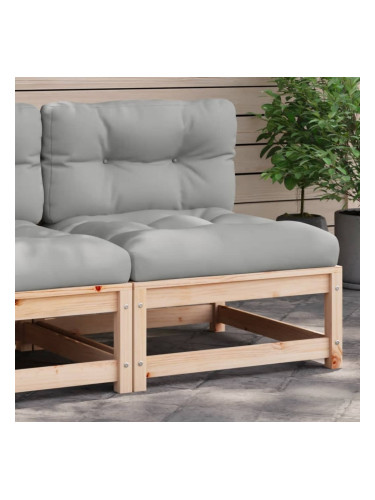 Sonata H Градинско кресло без подлакътници, с възглавници, бор масив