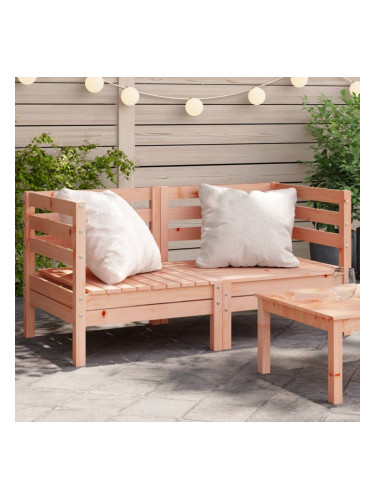 Sonata H Градински ъглови дивани 2 бр дугласко дърво масив