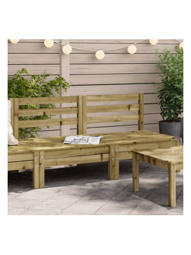 Sonata H Градински кресла без подлакътници, 2 бр, импрегниран бор дърво