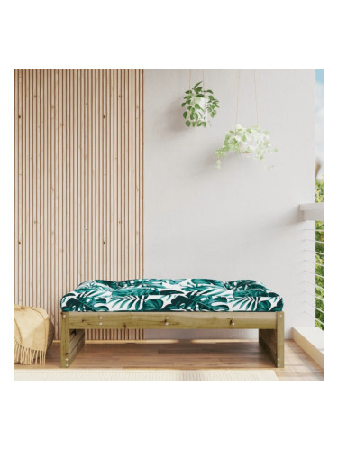 Sonata H Градинска табуретка, 120x80 см, импрегнирана борова дървесина