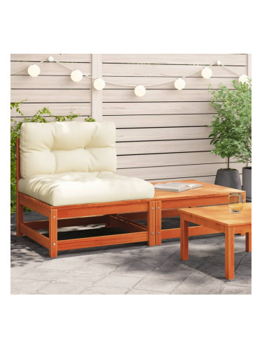 Sonata H Градинско кресло без подлакътници, с възглавници и табуретка