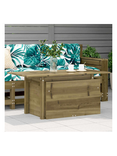 Sonata H Градинска маса, 100x50x75 см, импрегнирано борово дърво