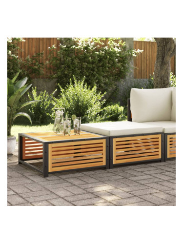 Sonata H Градинска маса с табуретка, акациево дърво масив