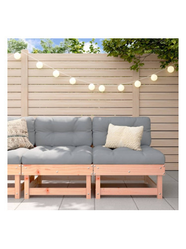 Sonata H Средни дивани с възглавници, 2 бр, дугласко дърво масив