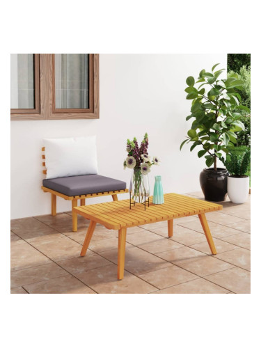 Sonata H Градински комплект с възглавници, 2 части, акациево дърво масив