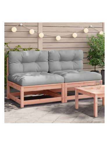 Sonata H Външни кресла без подлакътници с възглавници 2 бр дуглас масив