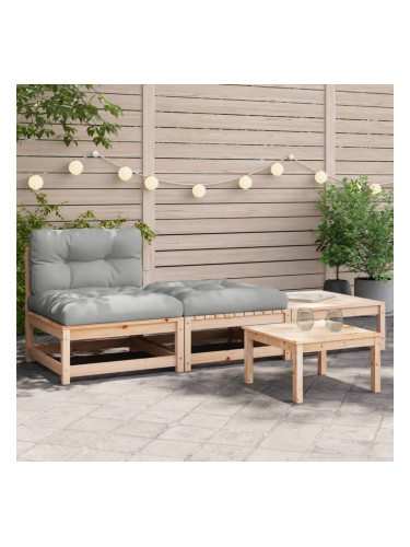 Sonata H Градинско кресло без подлакътници, с възглавници и табуретки