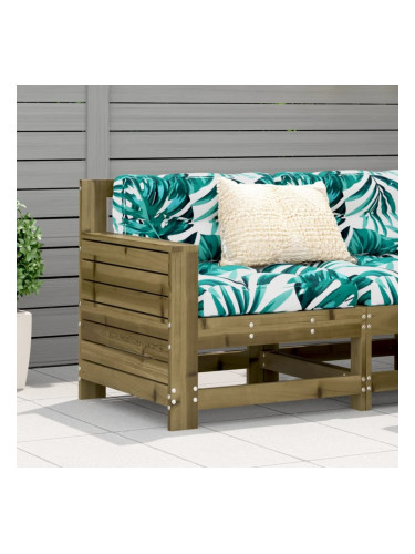 Sonata H Градински диван, 69x62x70,5 см, импрегнирано борово дърво