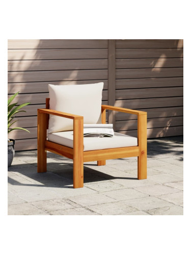 Sonata H Градински стол с възглавници, акациево дърво масив