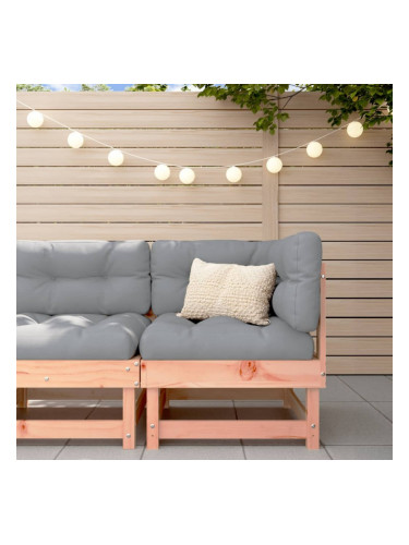 Sonata H Ъглов диван с възглавници, дугласко дърво масив