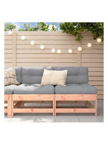 Sonata H Средни дивани с възглавници, 2 бр, дугласко дърво масив