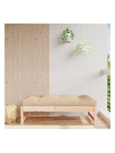 Sonata H Градинска табуретка, 120x80 см, борова дървесина масив