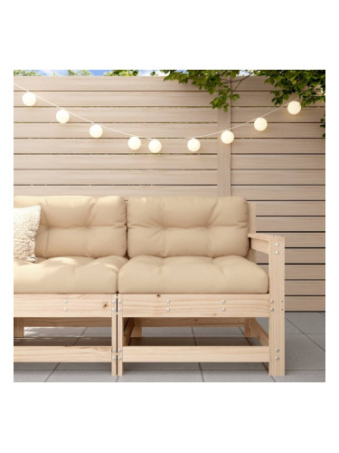 Sonata H Градински ъглов диван, бор масив