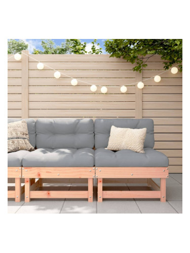 Sonata H Градински средни дивани, 2 бр, дугласка дървесина масив