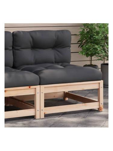 Sonata H Градинско кресло без подлакътници, с възглавници, бор масив