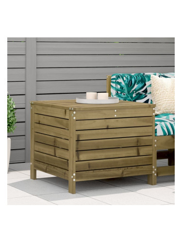 Sonata H Градинска табуретка, 62x63,5x53,5 см, импрегнирано борово дърво