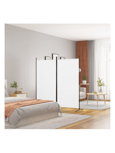 Sonata H Параван за стая, бял, 2 панела, 175x180 см, плат