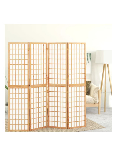 Sonata H Сгъваем параван за стая, 4 панела, в японски стил, 160x170 cм
