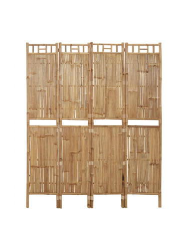 Sonata H Параван за стая, 4 панела, бамбук, 160x180 см