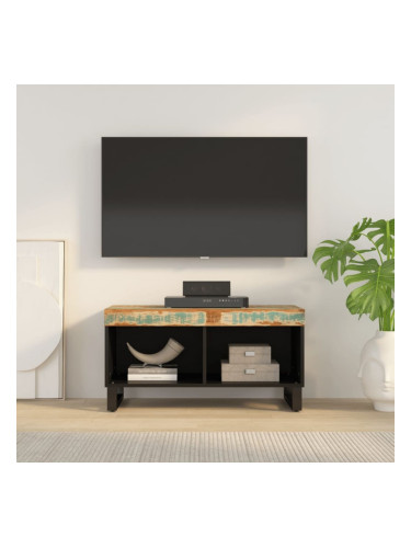 Sonata H ТВ шкаф, 85x33x43,5 см, регенерирано дърво масив