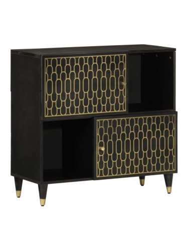 Sonata H Страничен шкаф 80x33x75 см манго масивно дърво