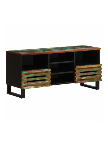 Sonata H ТВ шкаф, 100x34x46 см, масивно акациево дърво