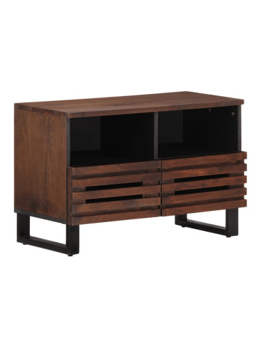 Sonata H ТВ шкаф, кафяв, 70x34x46 см, масивно мангово дърво