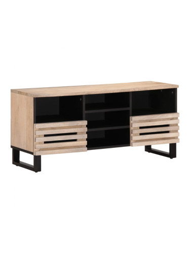 Sonata H ТВ шкаф, 100x34x46 см, мангово дърво масив