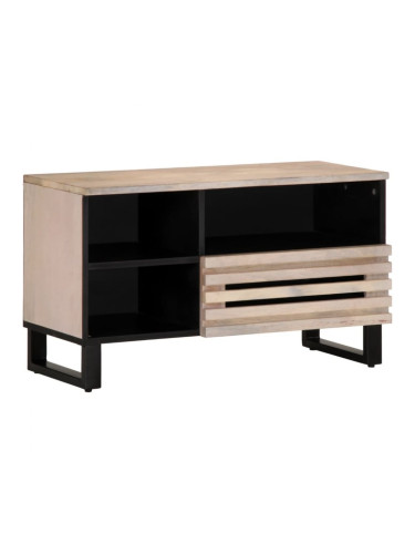 Sonata H ТВ шкаф, 80x34x46 см, масивно мангово дърво