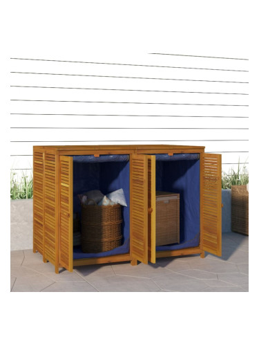 Sonata H Градинска кутия за съхранение, 140x87x104 см, акация масив