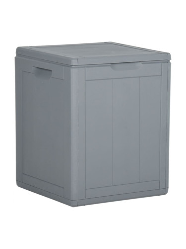 Sonata H Градинска кутия за съхранение, 90 л, сива, PP ратан