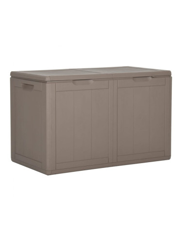 Sonata H Градинска кутия за съхранение, 180 л, кафява, PP ратан