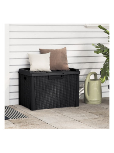 Sonata H Градински сандък за съхранение антрацит 125 л PP