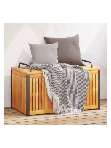 Sonata H Външна кутия за възглавници 85x45x45/53 см акация масив стомана
