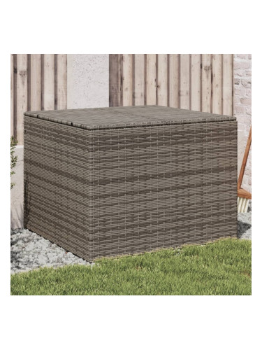 Sonata H Градински сандък за съхранение, сив, 291 л, полиратан
