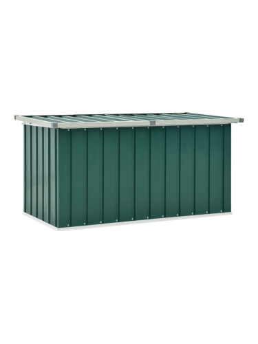 Sonata H Градински сандък за съхранение, зелен, 129x67x65 см