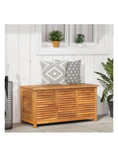 Sonata H Градинска кутия за съхранение 113x50x56 см акациево дърво масив