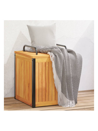 Sonata H Външна кутия за възглавници 45x45x45/53 см акация масив стомана