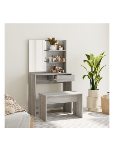 Sonata H Комплект тоалетка, сонома дъб, 74,5x40x141 см