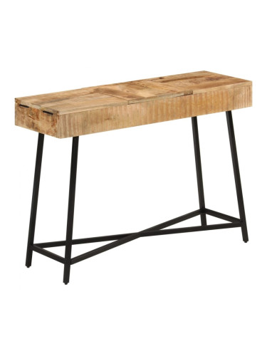 Sonata H Тоалетка, 105x35x75 cм, грубо мангово дърво масив и желязо