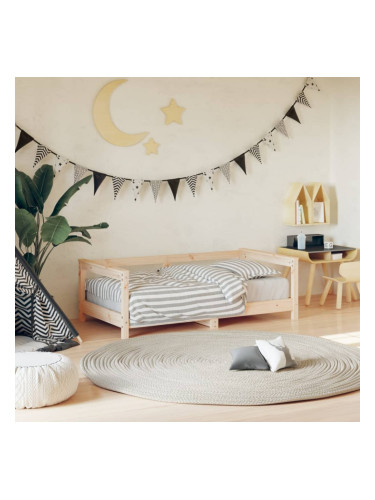 Sonata H Рамка за детско легло, 70x140 см, масивна борова дървесина