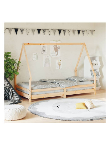 Sonata H Детска рамка за легло, 90x190 см, бор масив