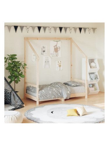 Sonata H Рамка за детско легло, 70x140 см, масивна борова дървесина